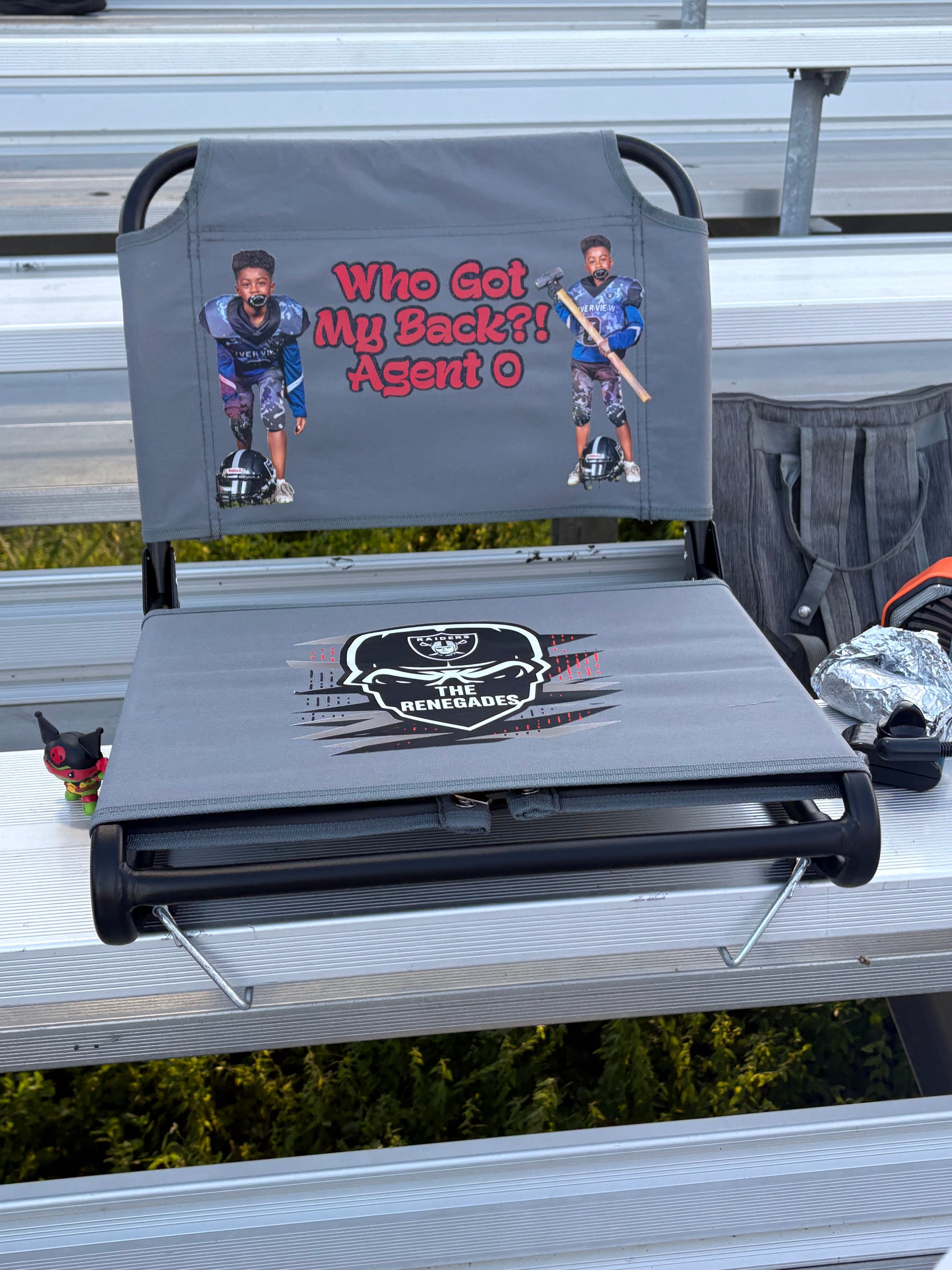 Custom Bleacher Seat– Comfort, Style & Personalization 🏟️✨