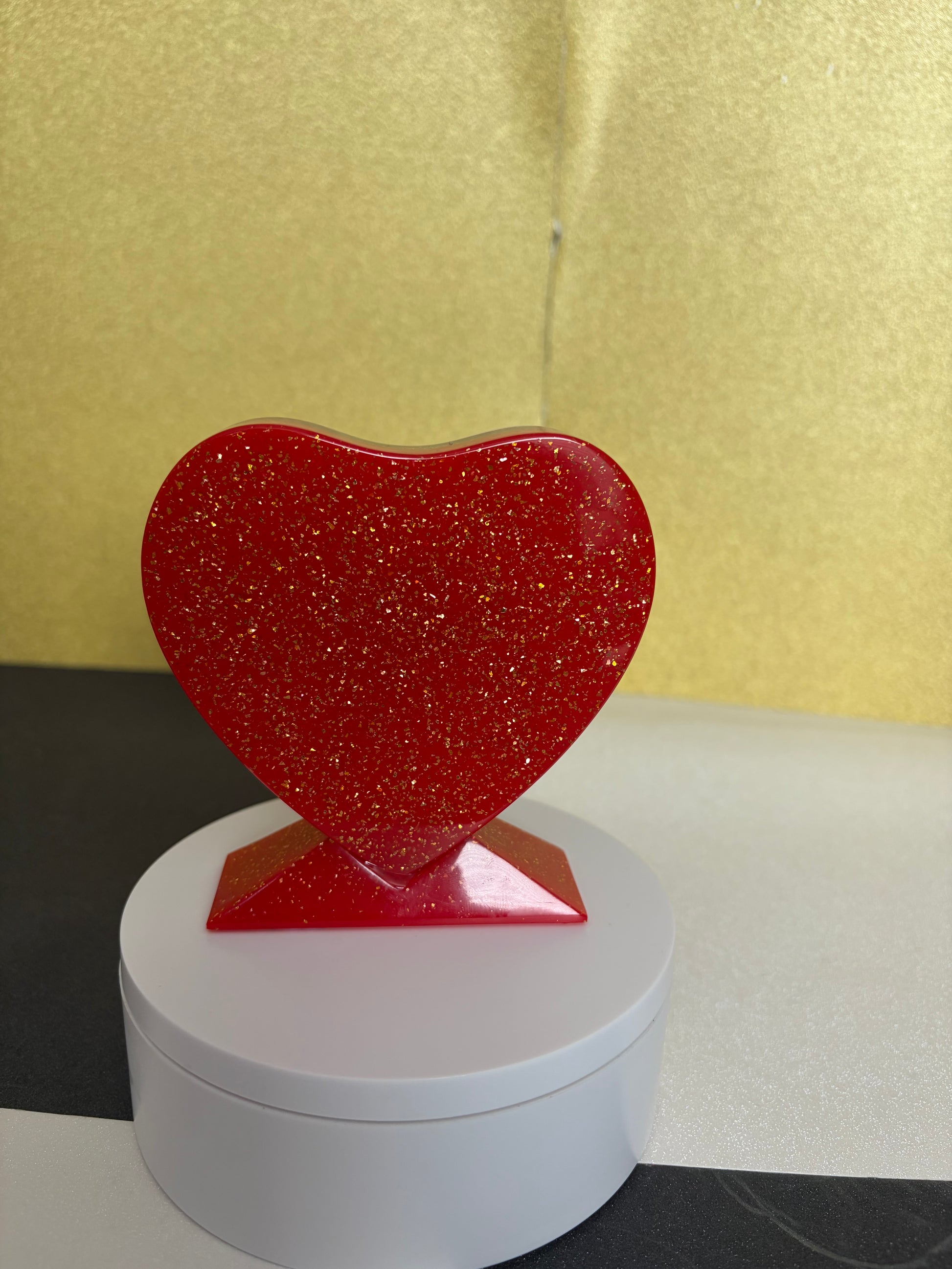 Small Heart Resin keepsake