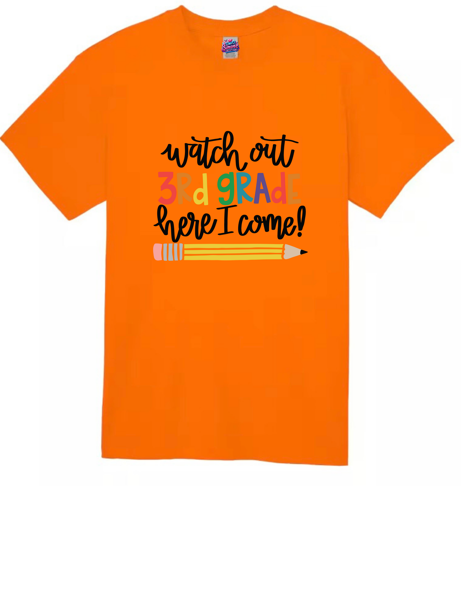 Look Out 3rd Grade, Here I Come! – Kids' Back-to-School Shirt