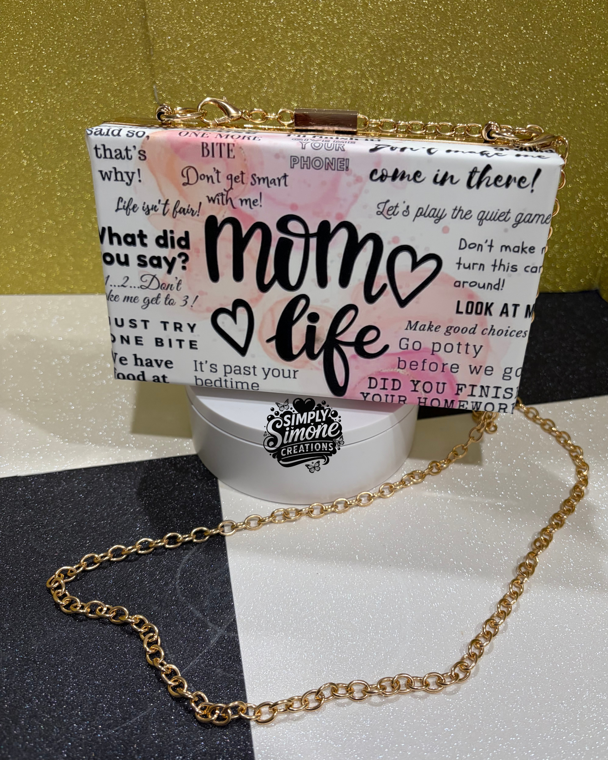 Custom Acrylic Purse-Single Sided