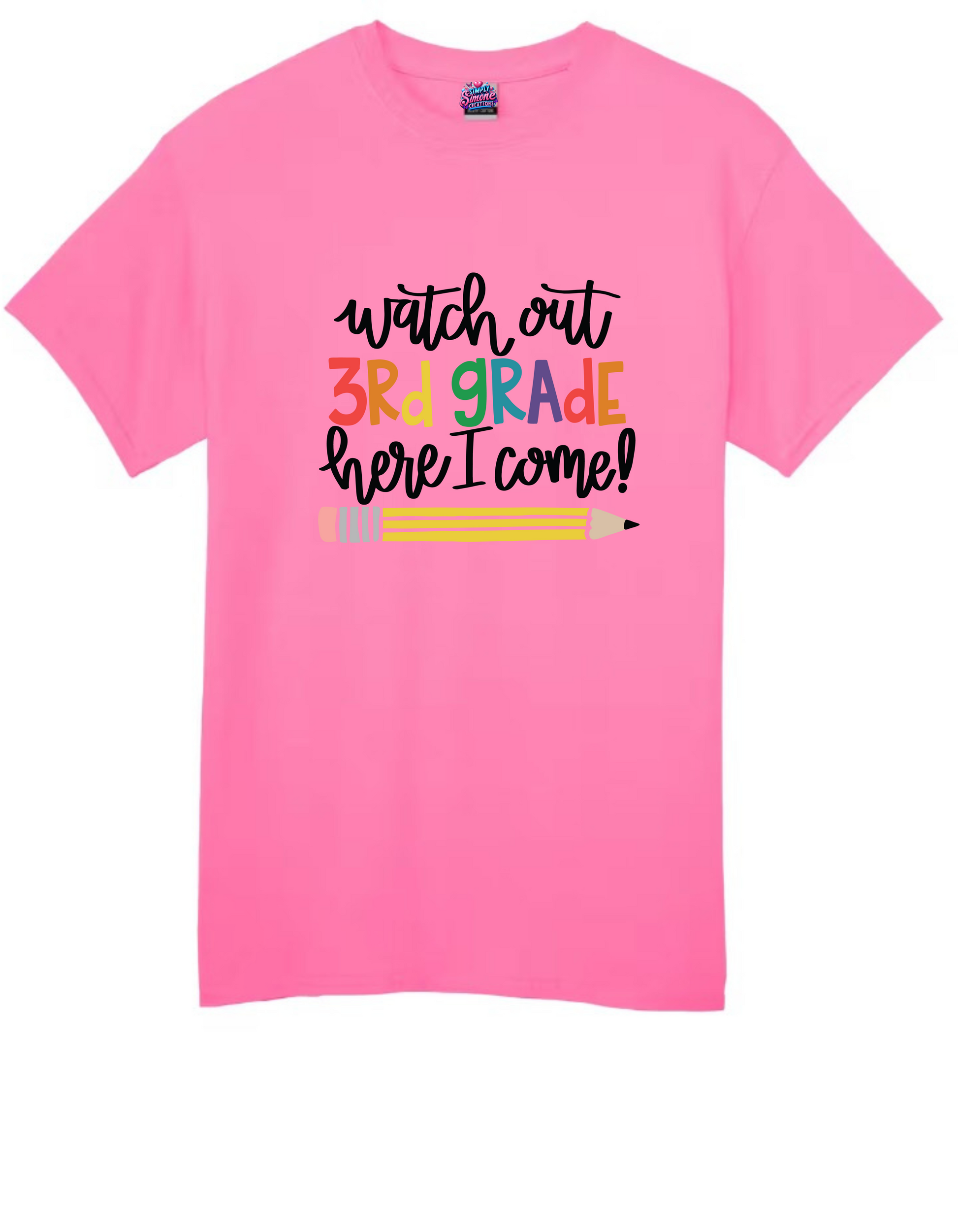 Look Out 3rd Grade, Here I Come! – Kids' Back-to-School Shirt