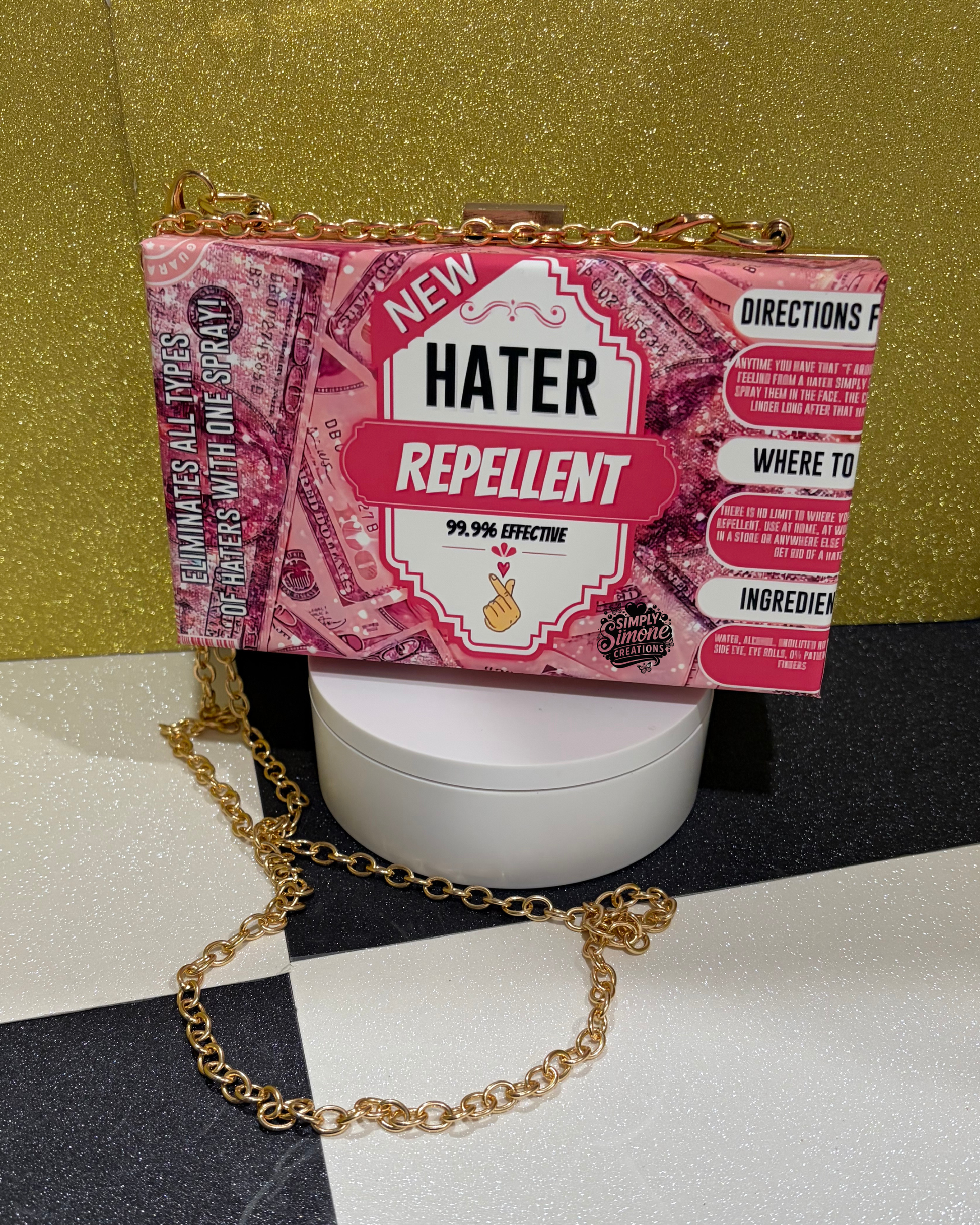 Custom Acrylic Purse-Single Sided