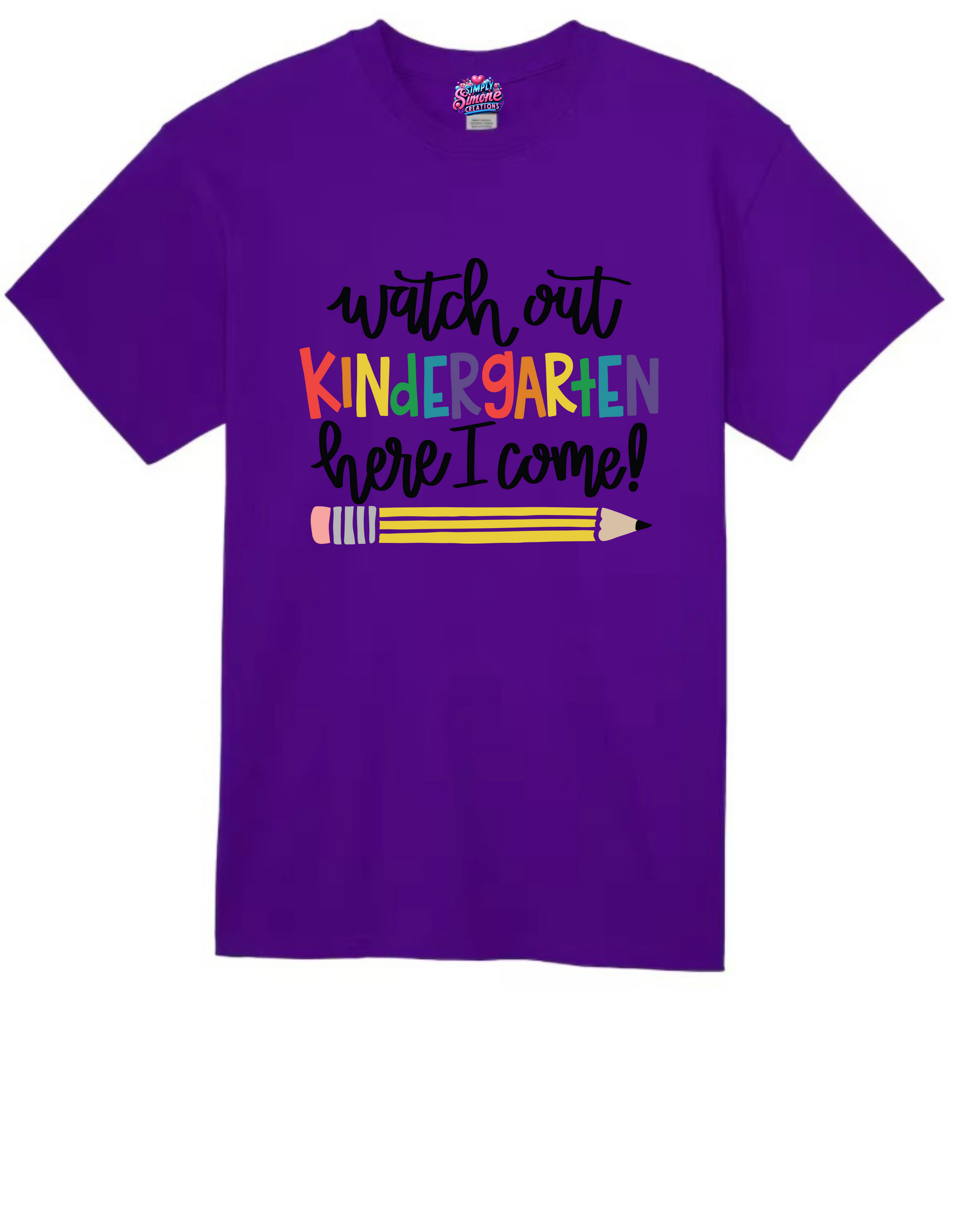 Look Out Kindergarten, Here I Come! – Kids' Back-to-School Shirt