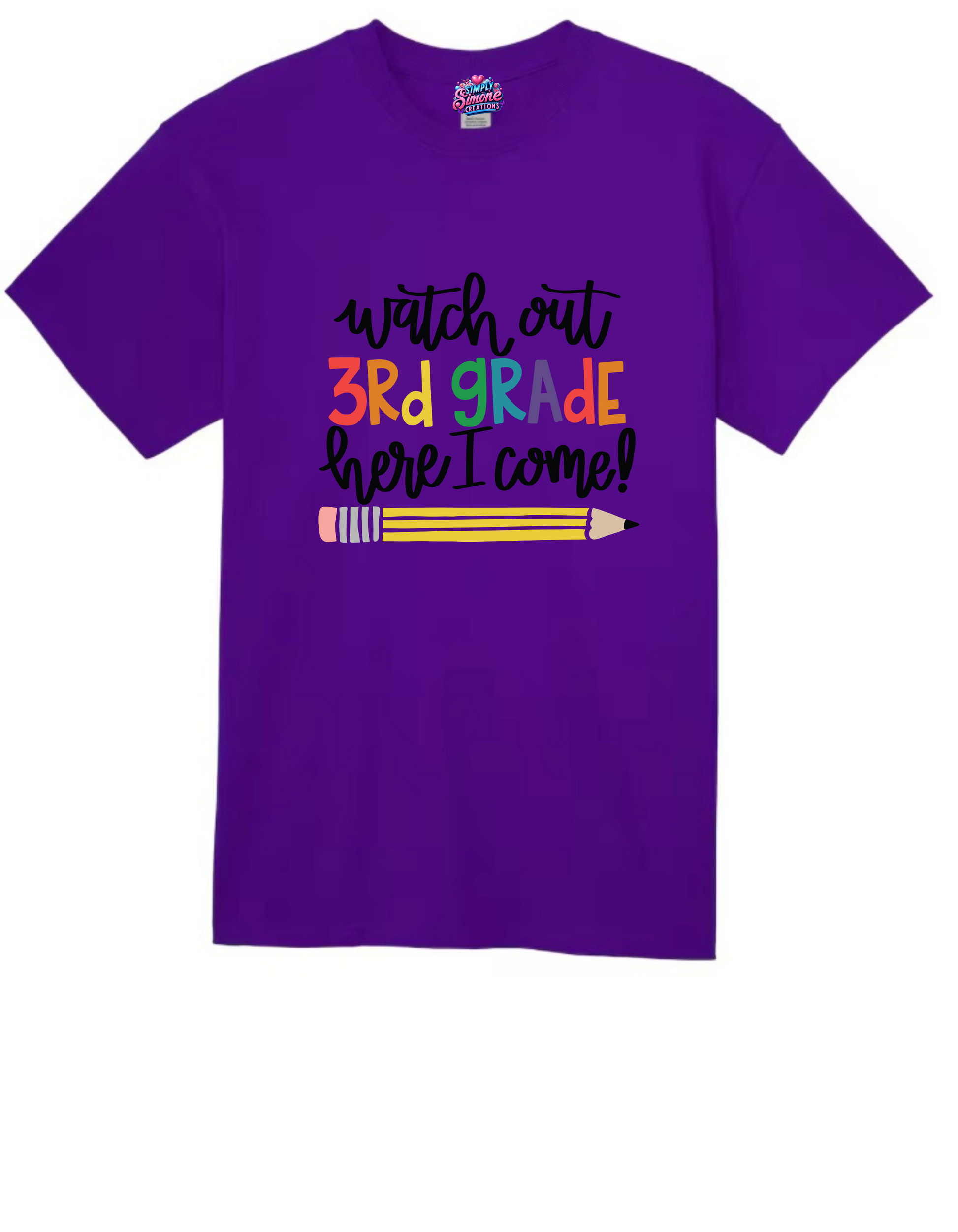 Look Out 3rd Grade, Here I Come! – Kids' Back-to-School Shirt