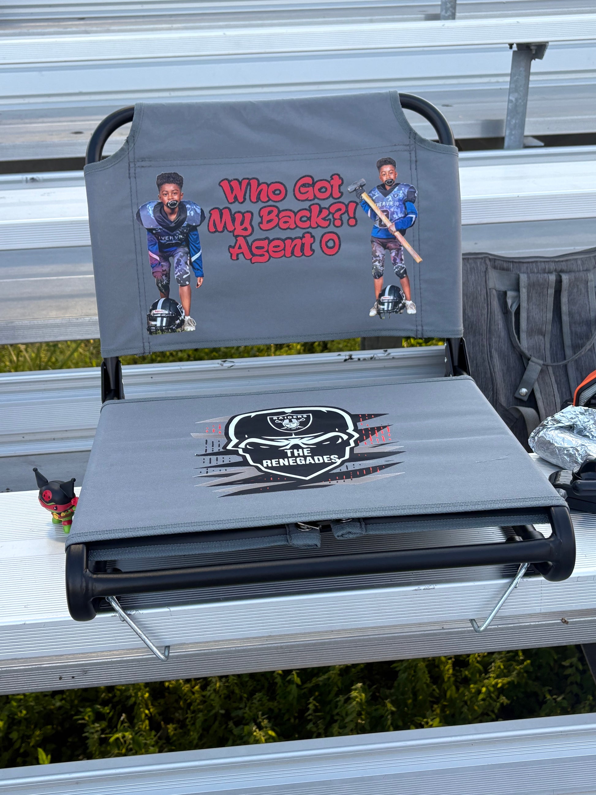 Custom Bleacher Seat– Comfort, Style & Personalization 🏟️✨