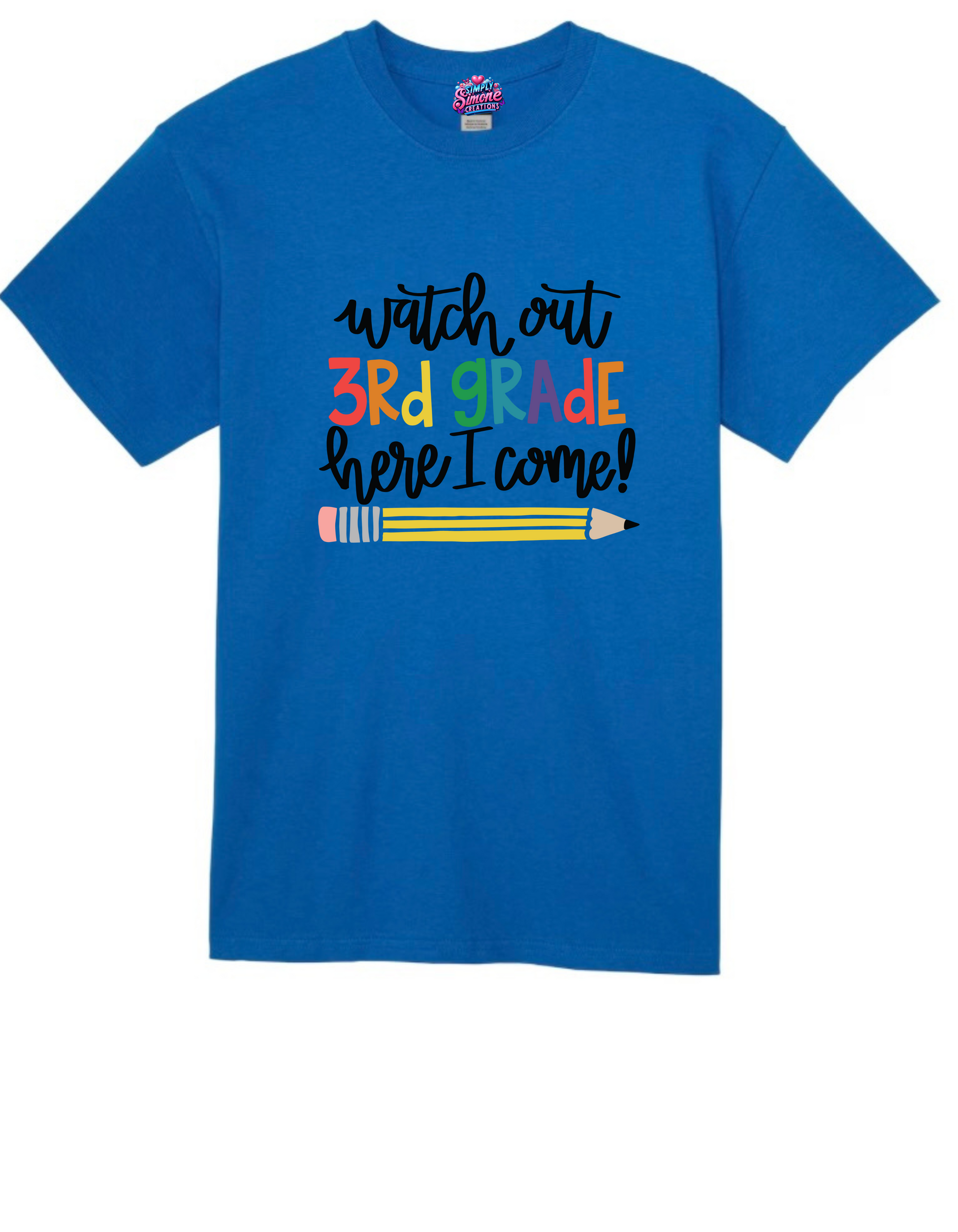 Look Out 3rd Grade, Here I Come! – Kids' Back-to-School Shirt