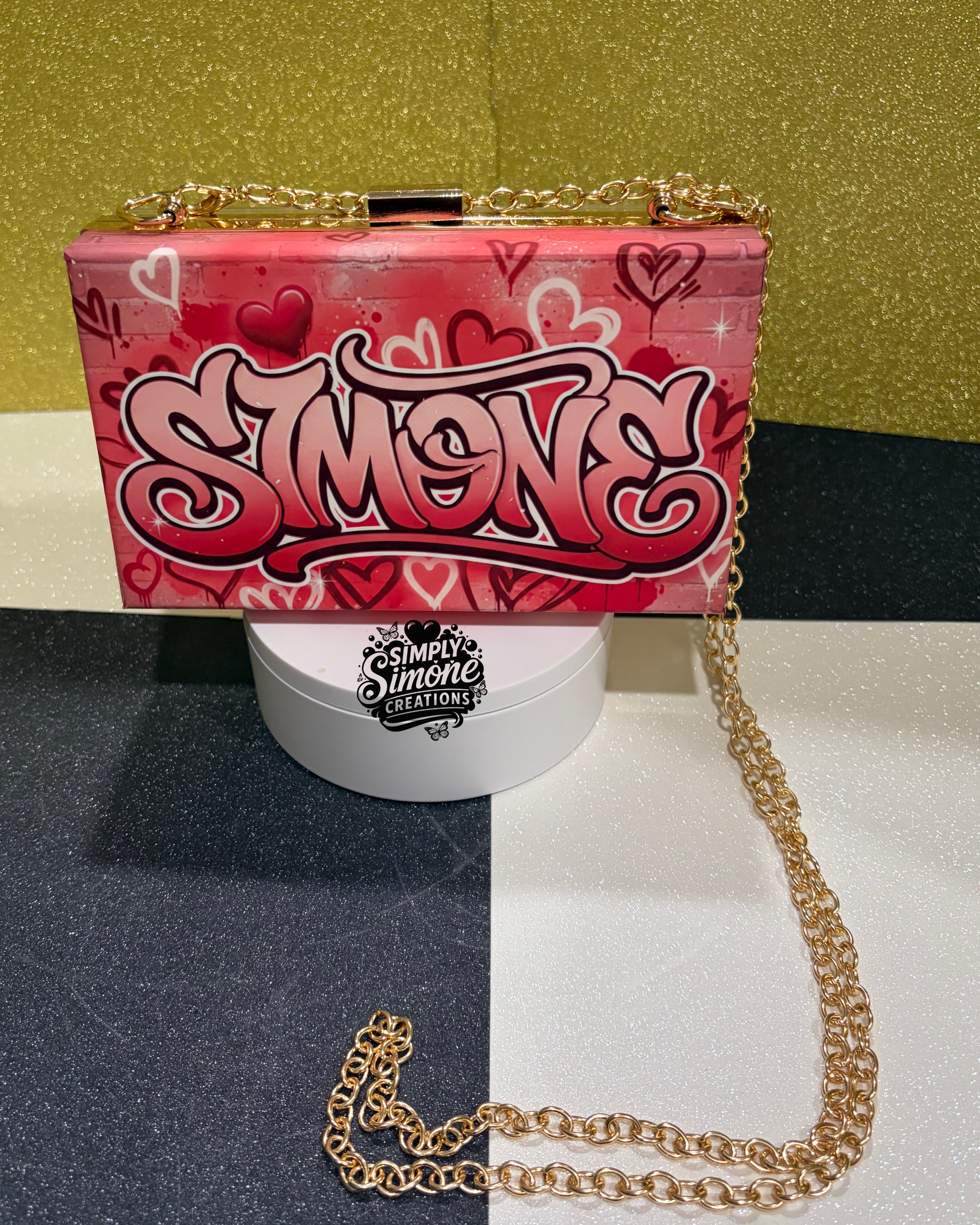 Custom Acrylic Purse-Single Sided