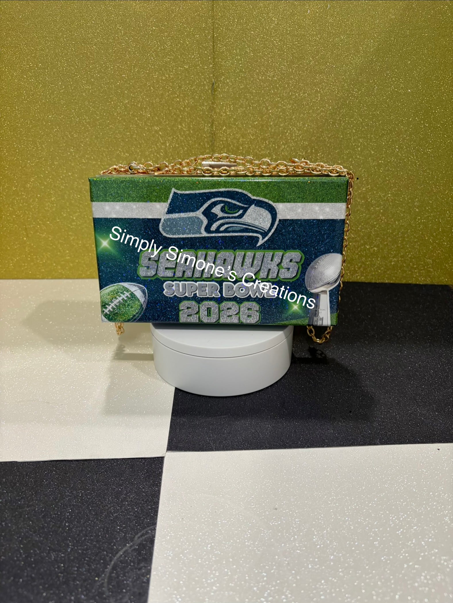 Custom Acrylic Purse-Single Sided