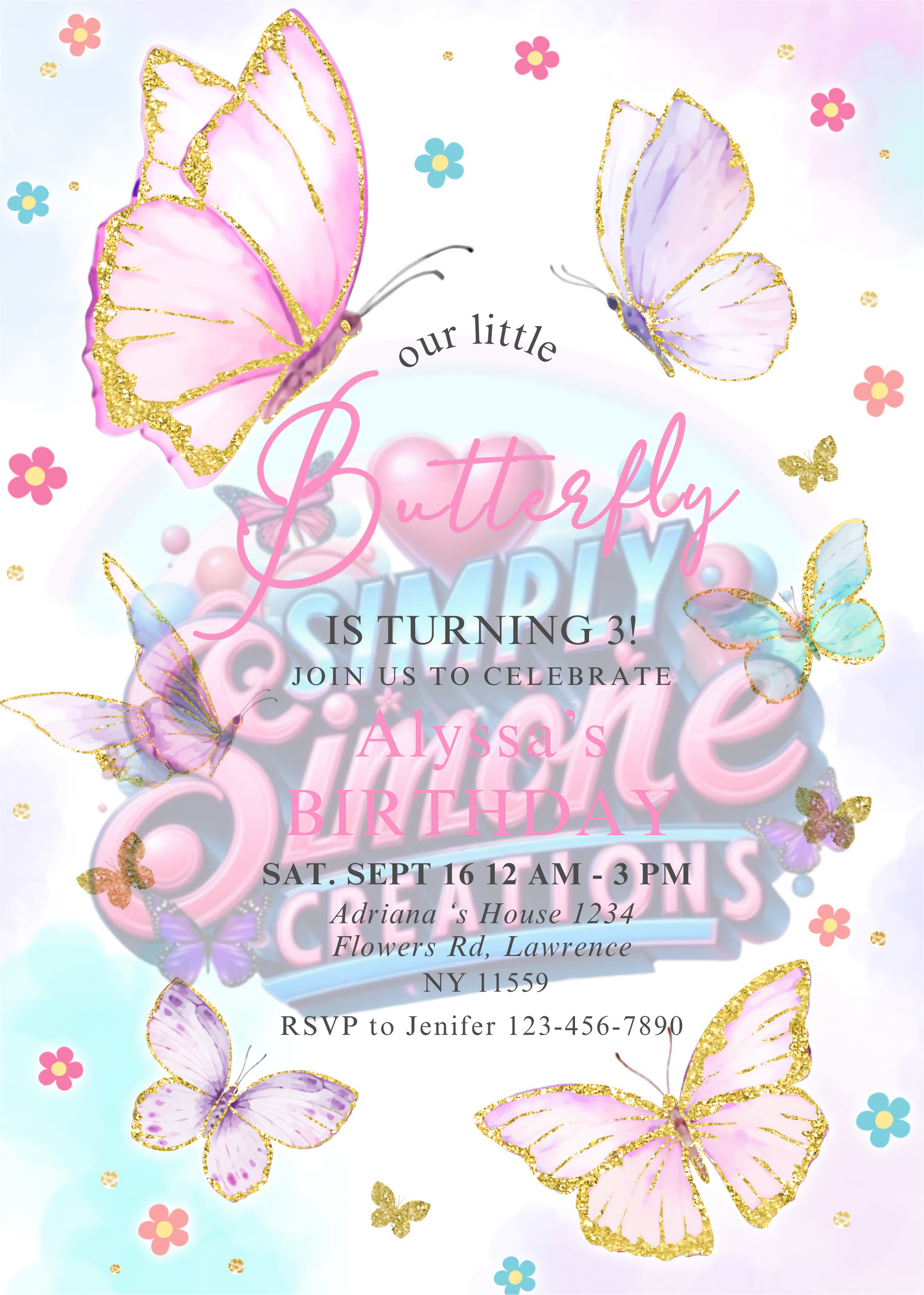 Digital Event Invitations- Flyers -Promos