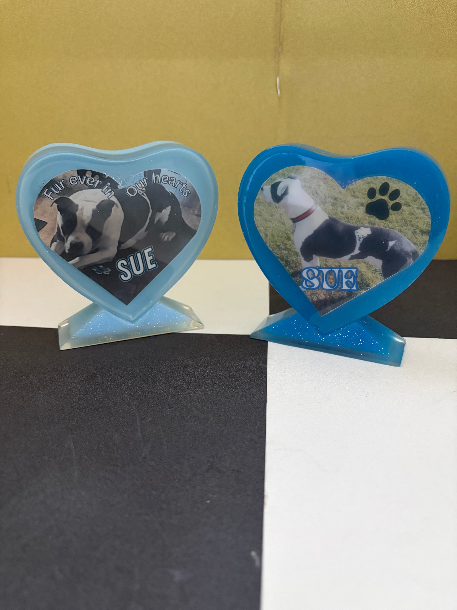 Small Heart Resin keepsake