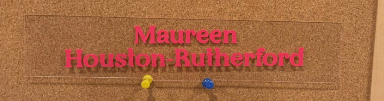 Custom Name Plate – Personalized Desk or Door Display 🖋️✨