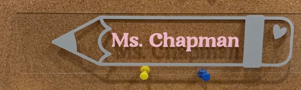 Custom Name Plate – Personalized Desk or Door Display 🖋️✨