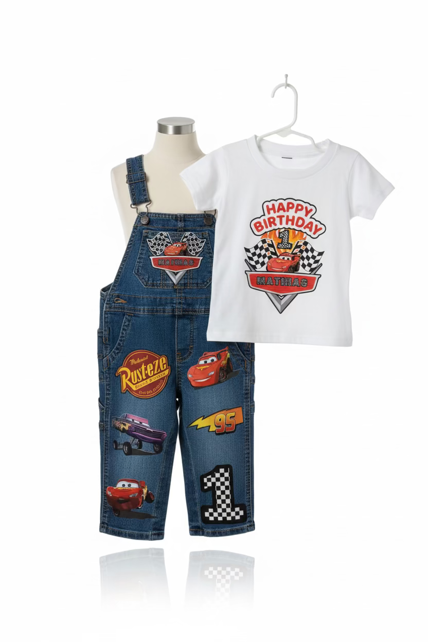 Kids Birthday Fit- Tops & bottoms