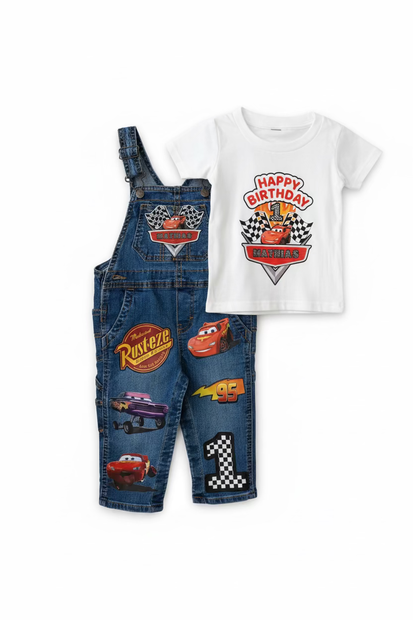 Kids Birthday Fit- Tops & bottoms