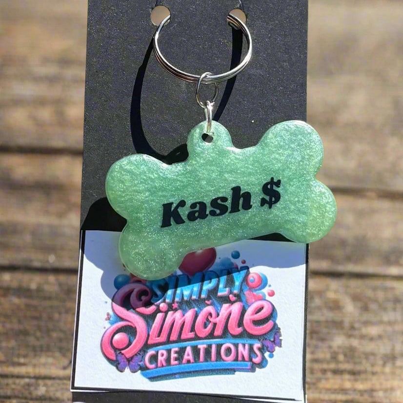 Resin Pet Name Tag – Personalized, Stylish & Durable 🐾✨