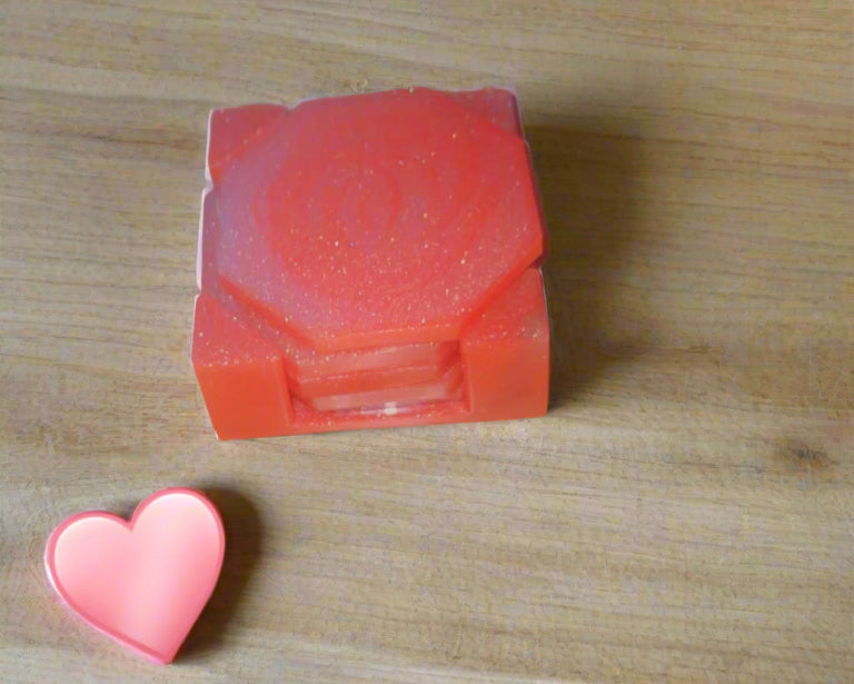 Resin Coaster Set with Holder – Stylish, Unique & Handcrafted ✨