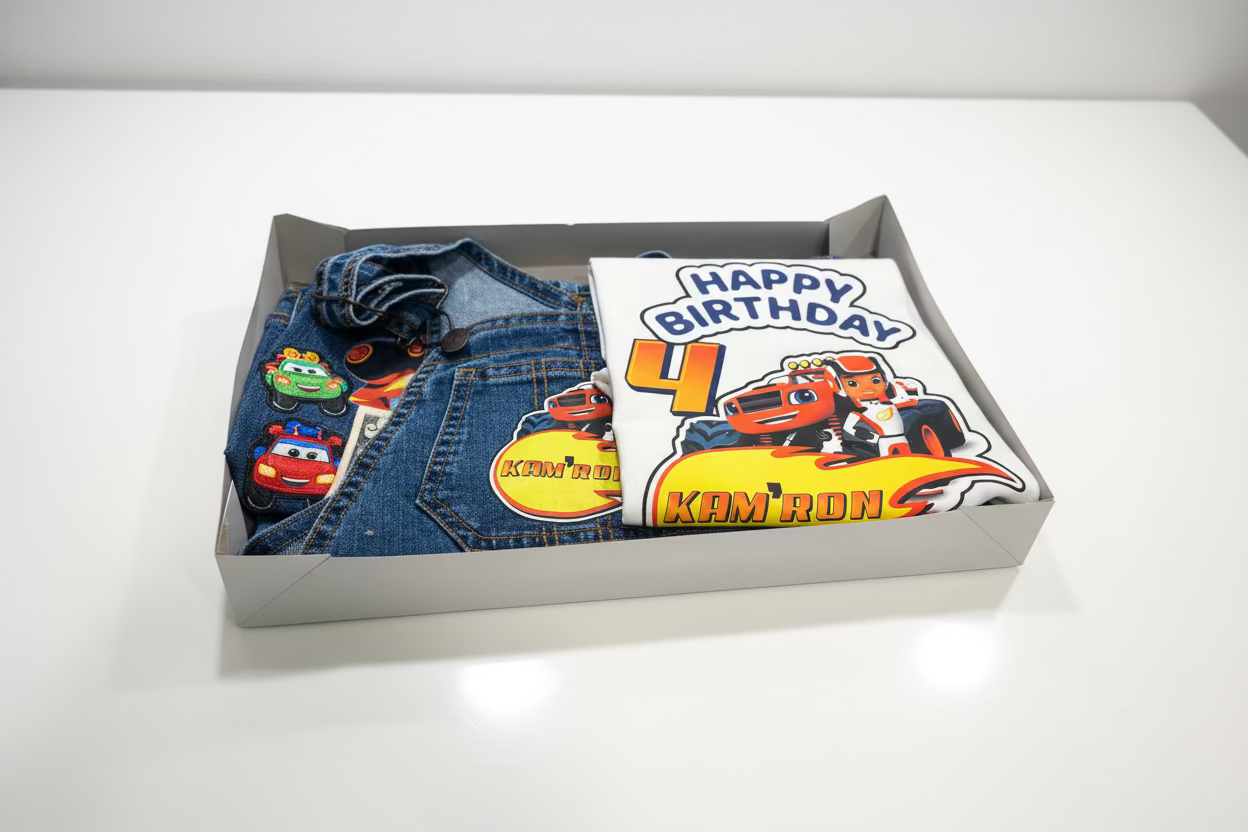 Kids Birthday Fit- Tops & bottoms