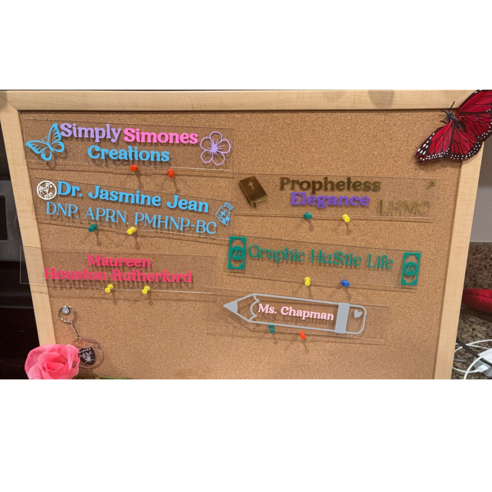 Custom Name Plate – Personalized Desk or Door Display 🖋️✨