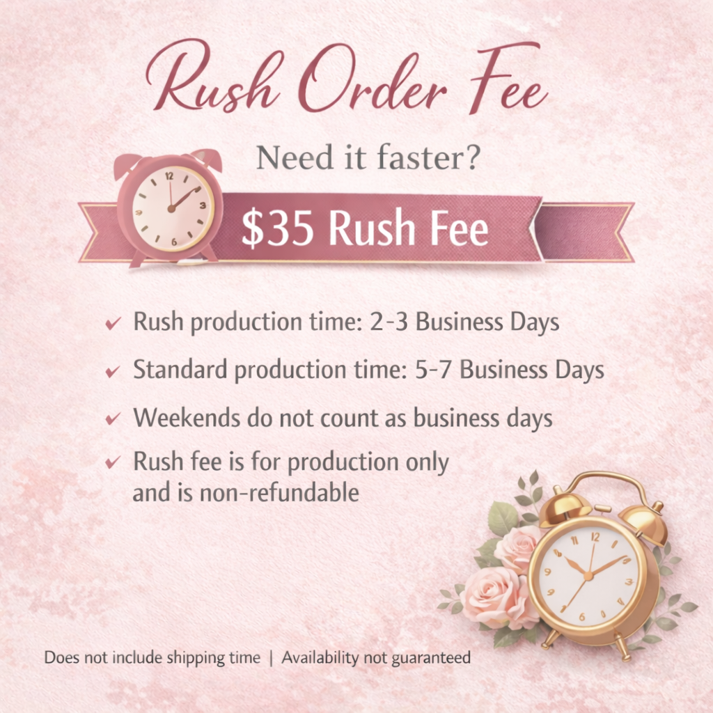 Rush Order Fee