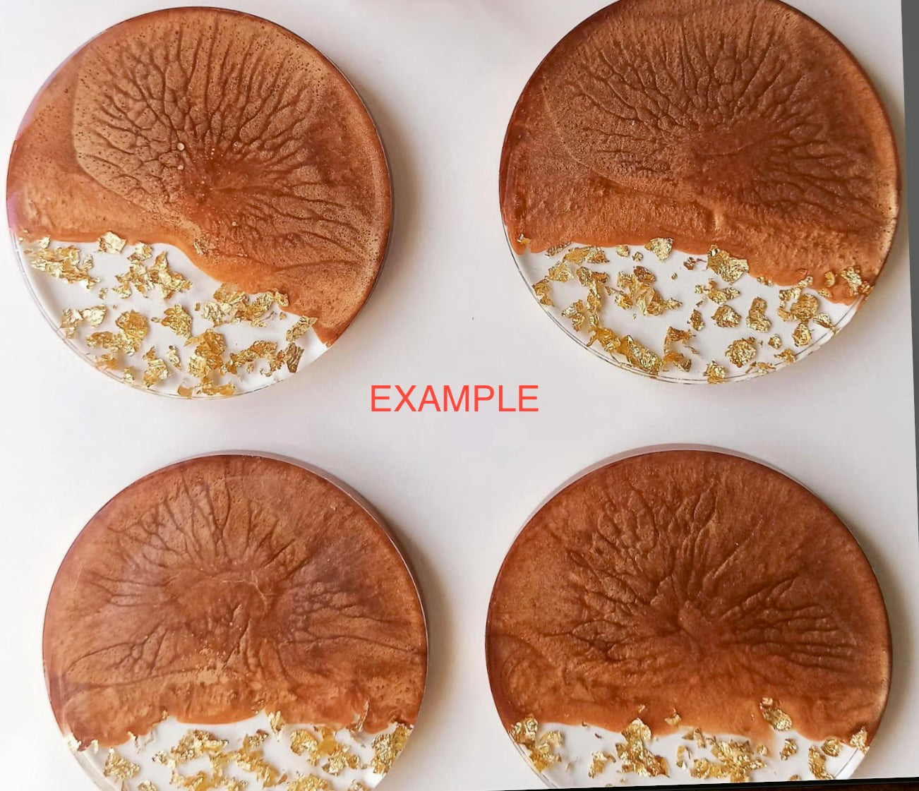 Resin Coaster Set with Holder – Stylish, Unique & Handcrafted ✨