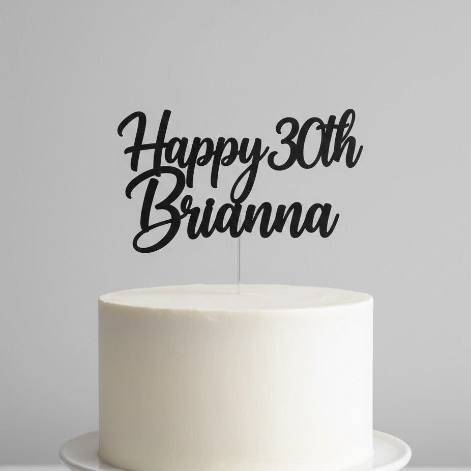 Cake Topper (Single layer)